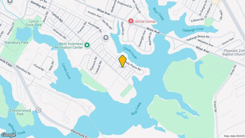 1907 Penhall Rd Map and Location Details