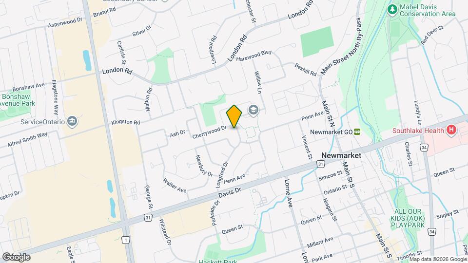 94 Longford Dr Map and Location Details