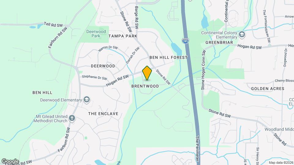 3555 Meadowridge Dr SW Map and Location Details