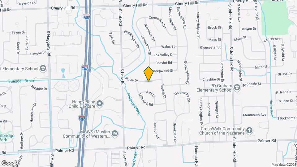 40051 Finley Dr Map and Location Details