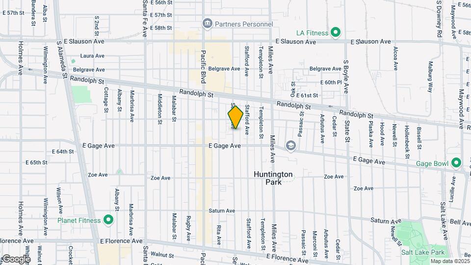 6330 Seville Ave Map and Location Details