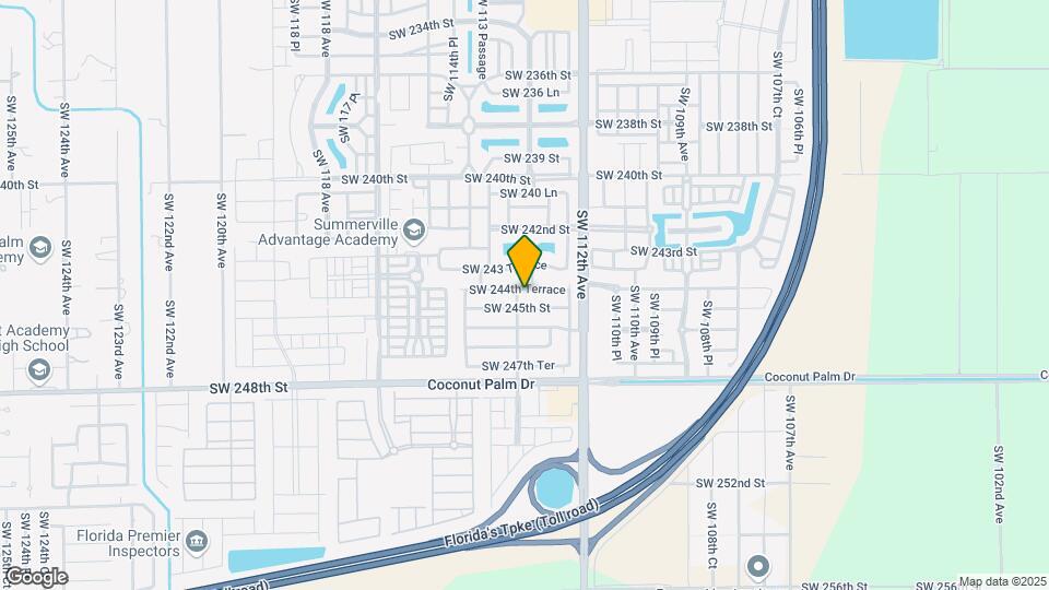 11310 SW 244th Terrace Map and Location Details