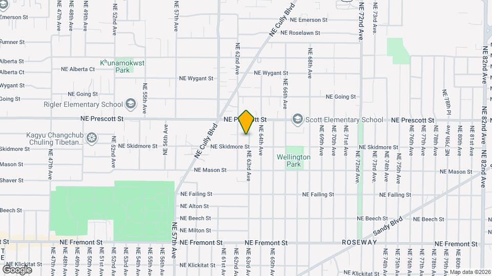 4333 NE 63rd Ave Map and Location Details