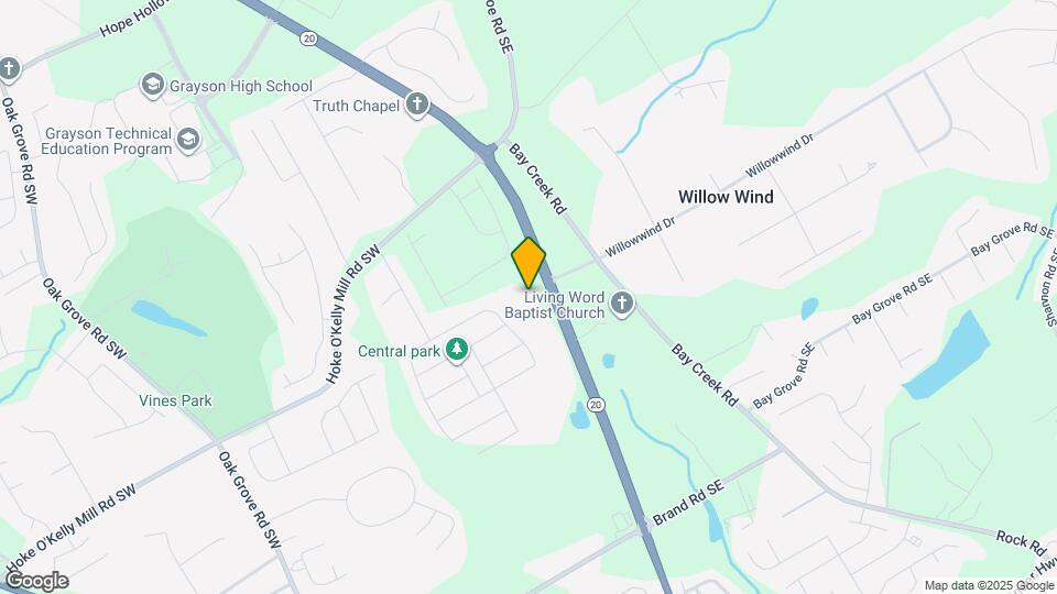 3633 Loganville Hwy SW Map and Location Details