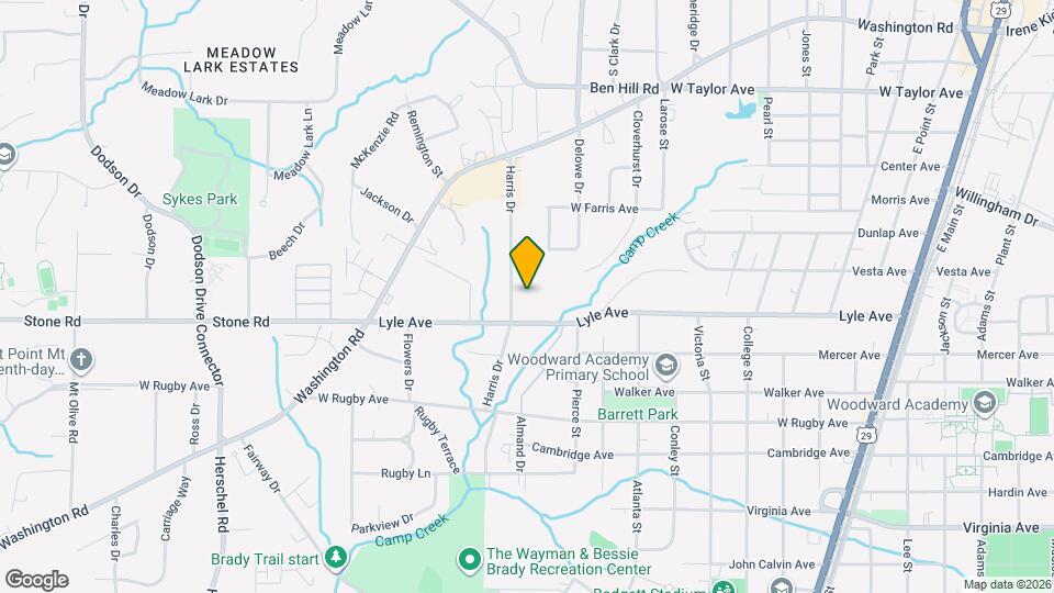 3274 Harris Dr Map and Location Details