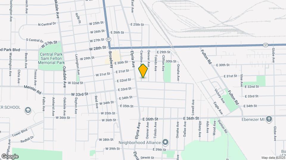 3175 Caroline Ave Map and Location Details