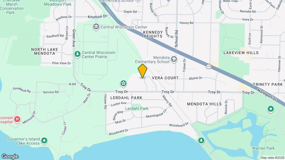 3722 W Karstens Dr Mapa y Detalles de la Ubicación