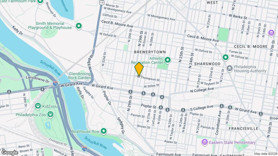 1269 N Dover St Map and Location Details