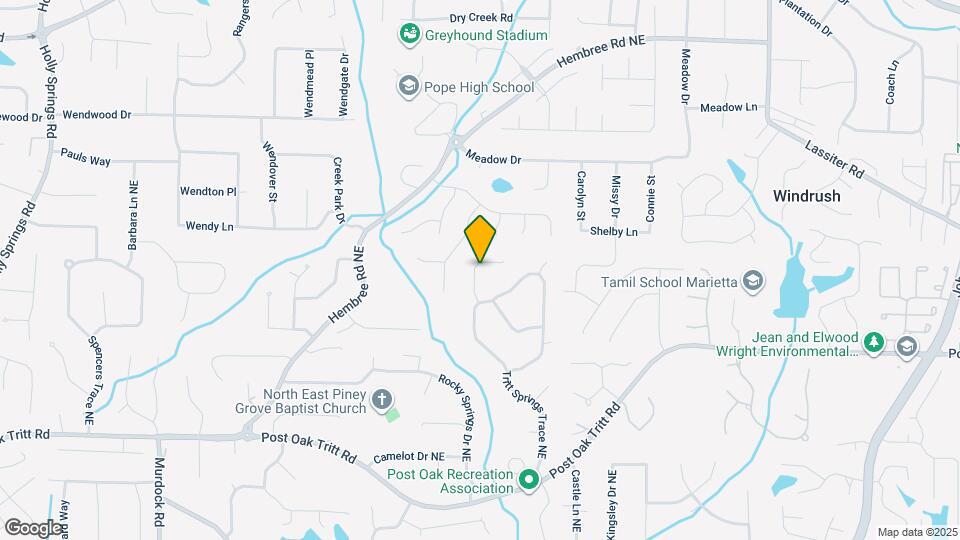 2698 Tritt Springs Trace NE Map and Location Details