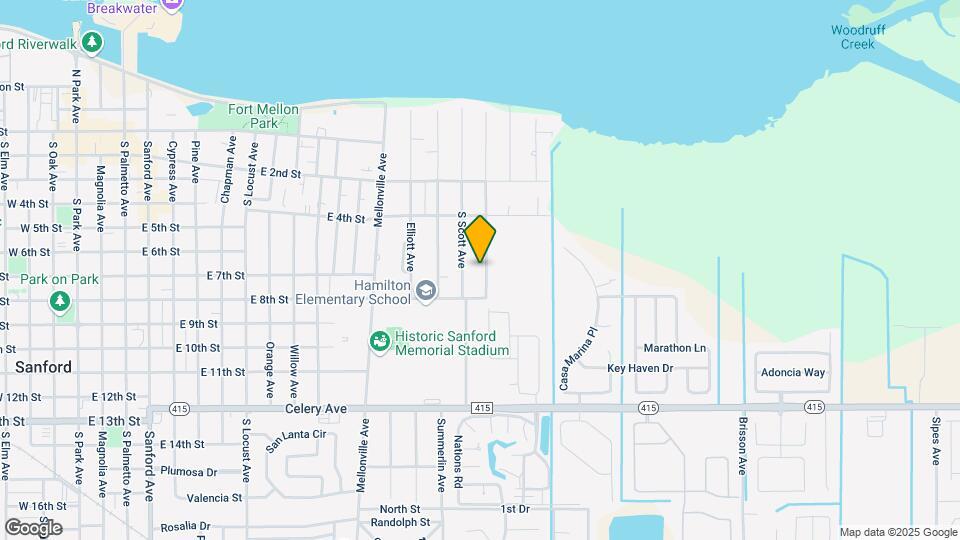 430 S Virginia Ave, Unit 101 Map and Location Details