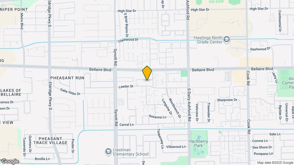 13014 Leader St Map and Location Details