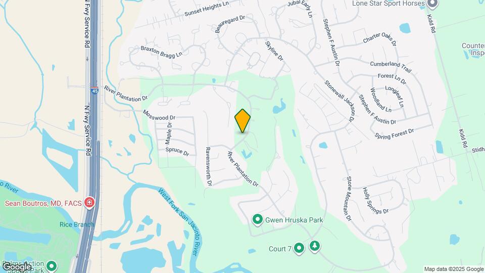 522 River Plantation Dr Map and Location Details