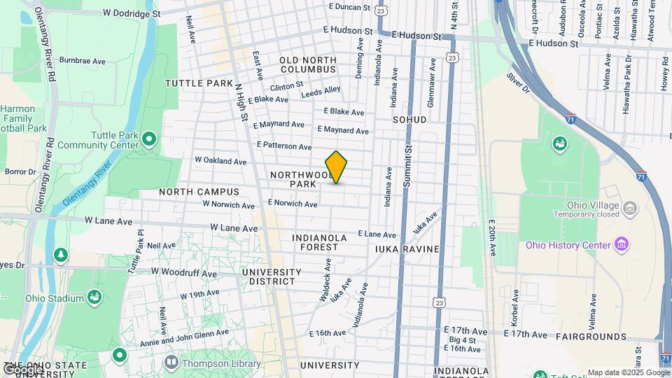 171 E Northwood Ave Map and Location Details