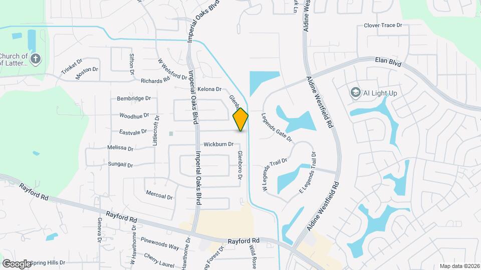 2222 Havenhouse Dr Map and Location Details
