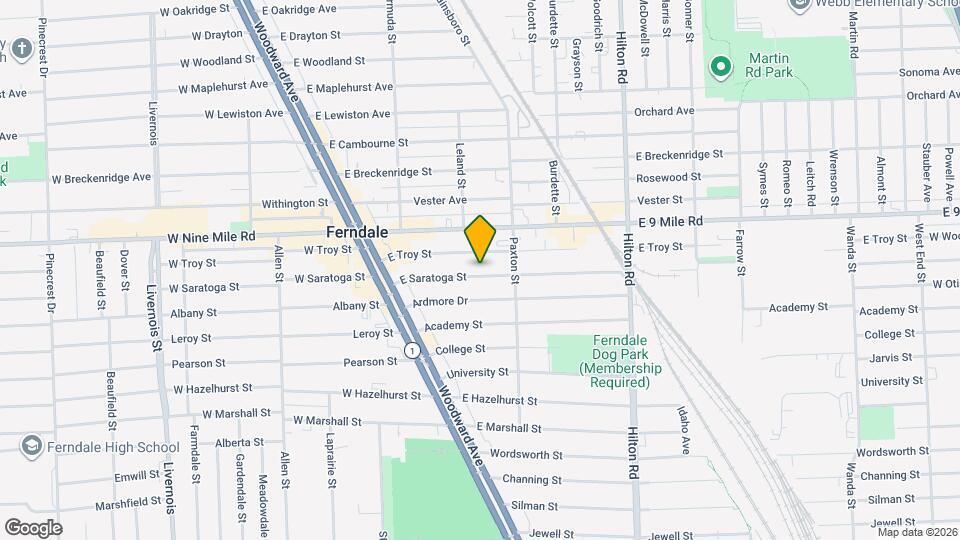 403 E Saratoga St, Unit 403 upper Mapa y Detalles de la Ubicación