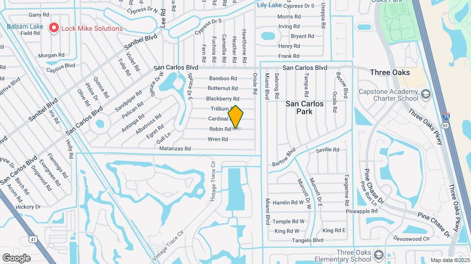 8422 Robin Rd Map and Location Details