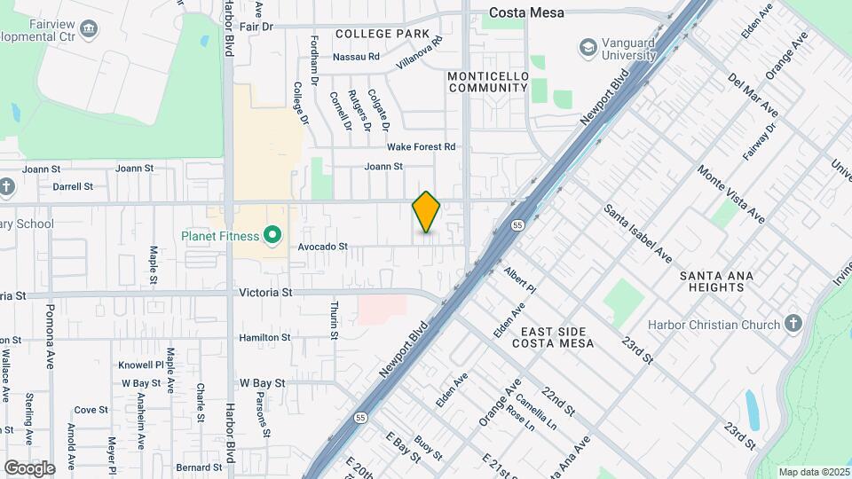 240 Avocado St Mapa y Detalles de la Ubicación