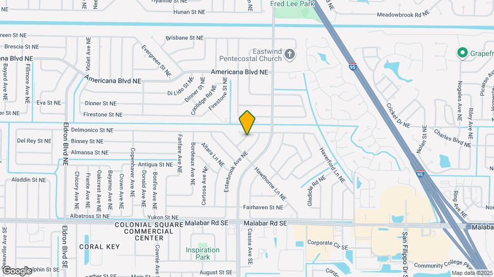 349 El Rancho Terrace NE Map and Location Details