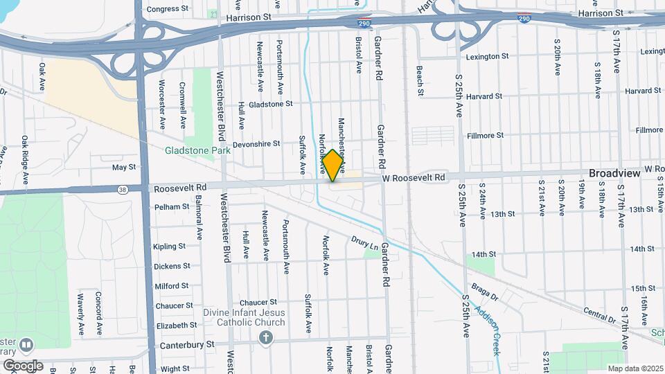 9919 W Roosevelt Rd Map and Location Details
