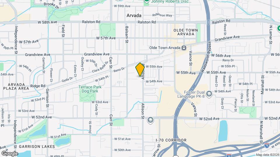 5419 Allison St Map and Location Details