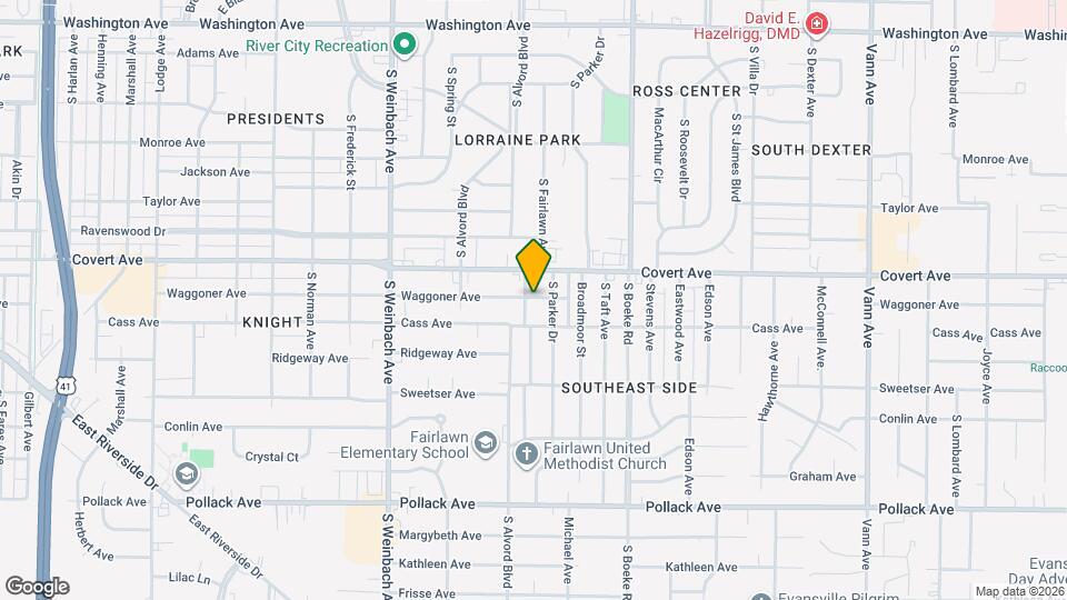 1650 Koch Ave Map and Location Details