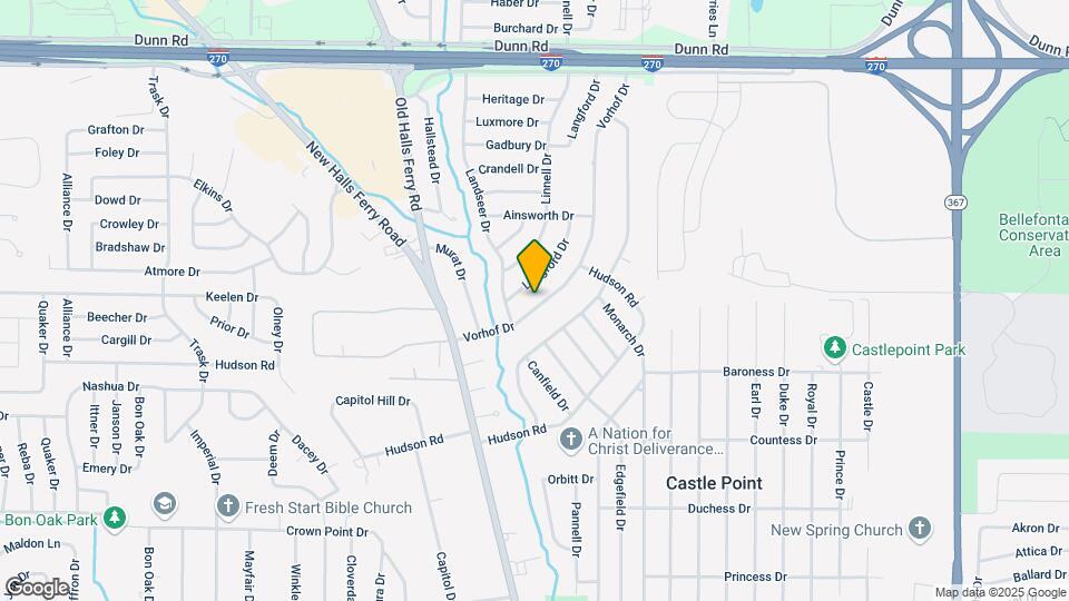 2325 Vorhof Dr Map and Location Details