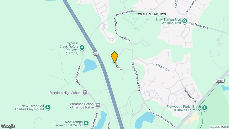 8132 Brinegar Cir Map and Location Details