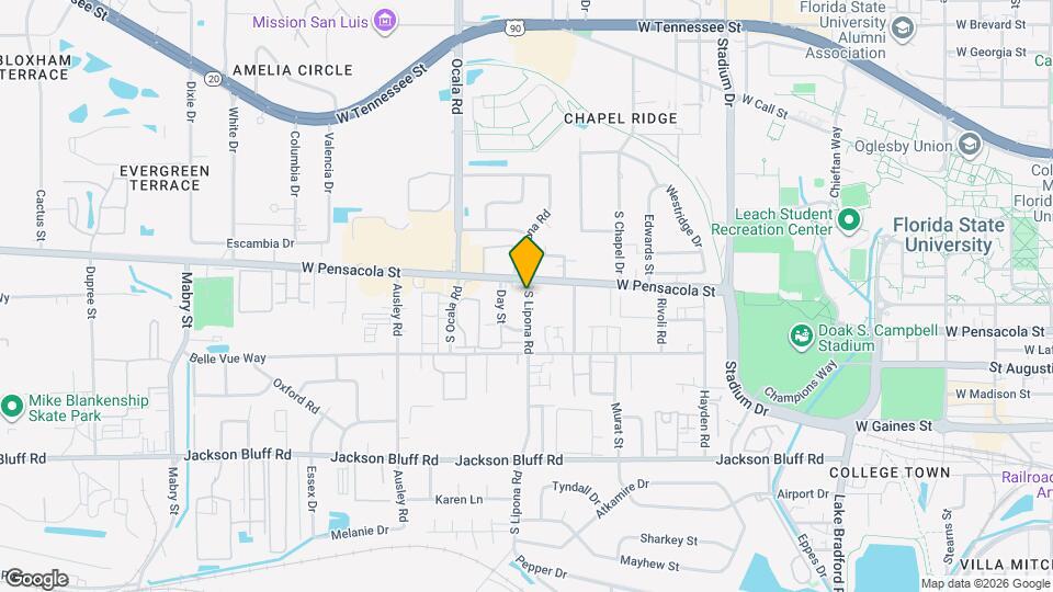 212 S Lipona Rd Map and Location Details