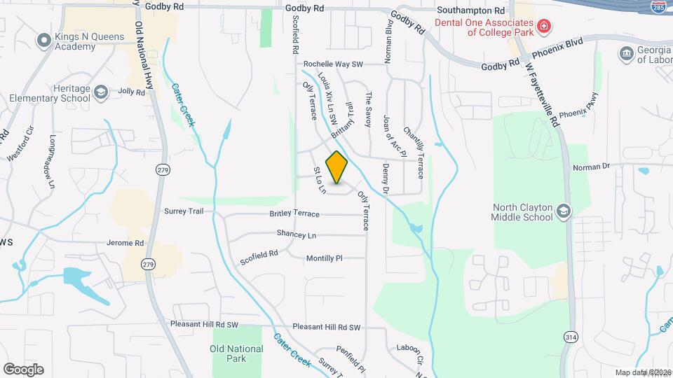 5490 St Lo Ln Map and Location Details