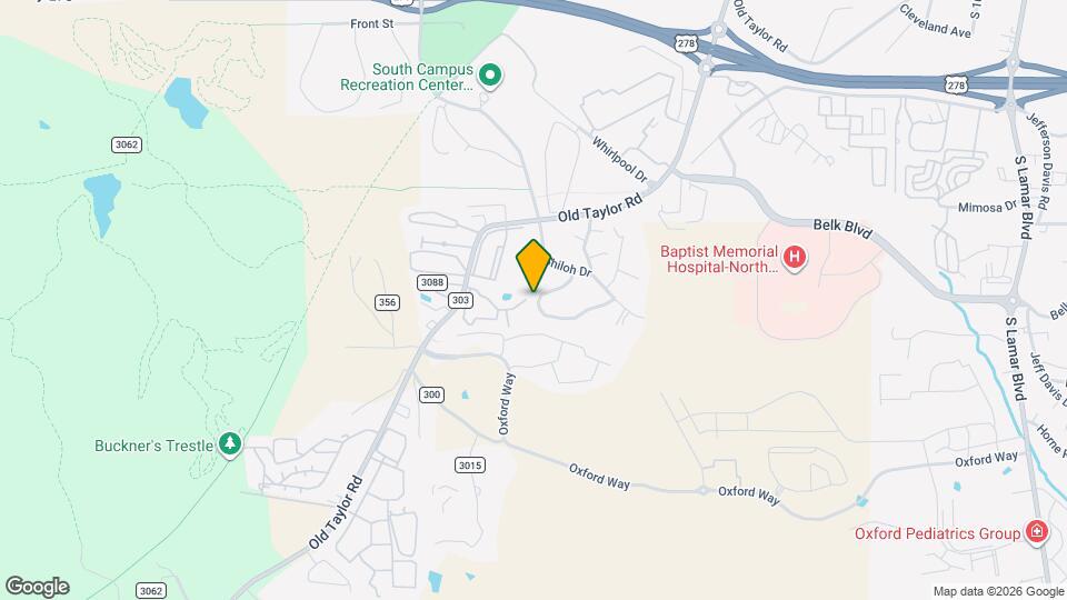 418 Beauregard Circle Map and Location Details