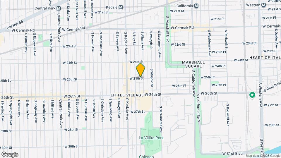 3111 W 25th St Mapa y Detalles de la Ubicación