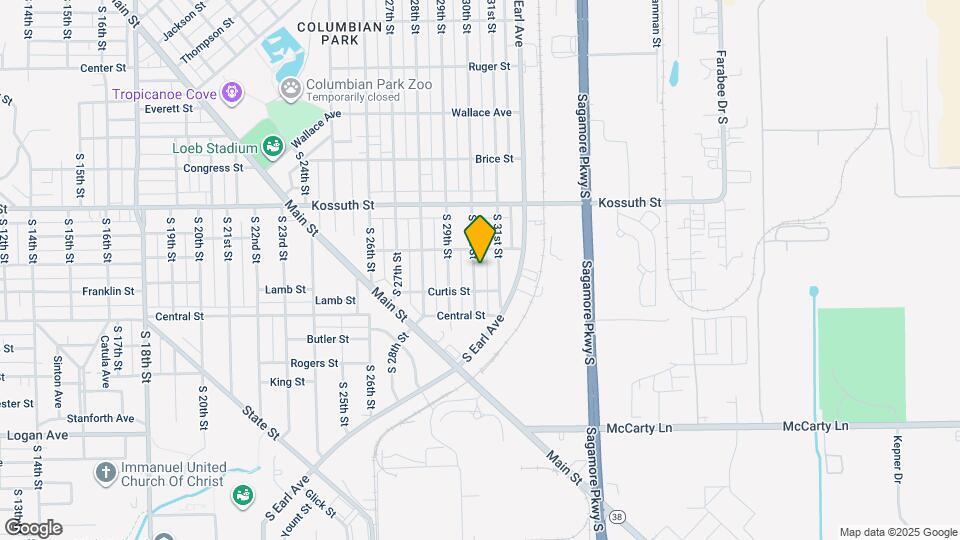 819 S 30th St Map and Location Details
