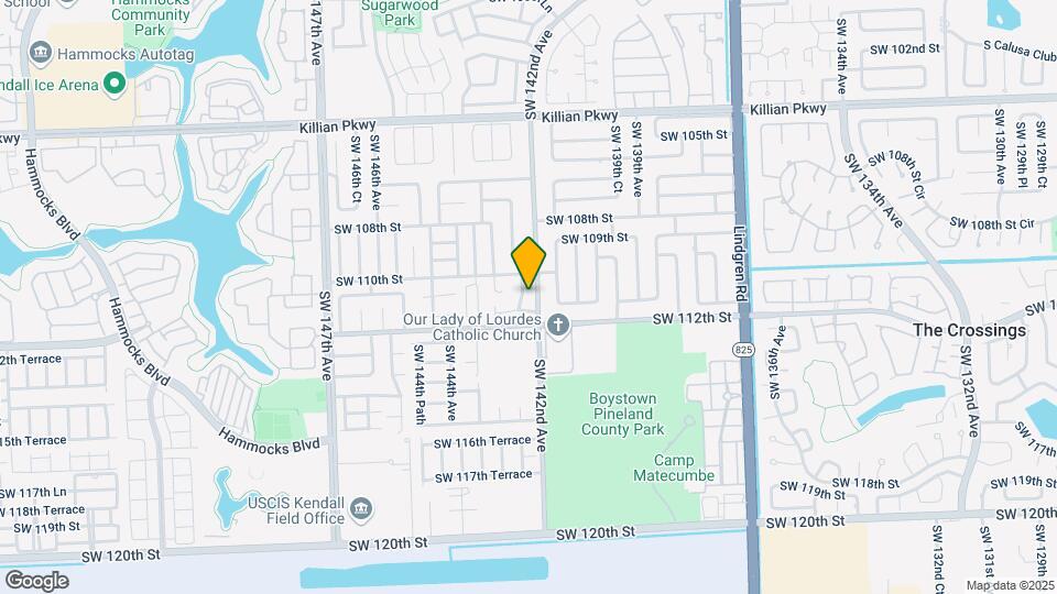 11061 SW 142nd Ct Map and Location Details