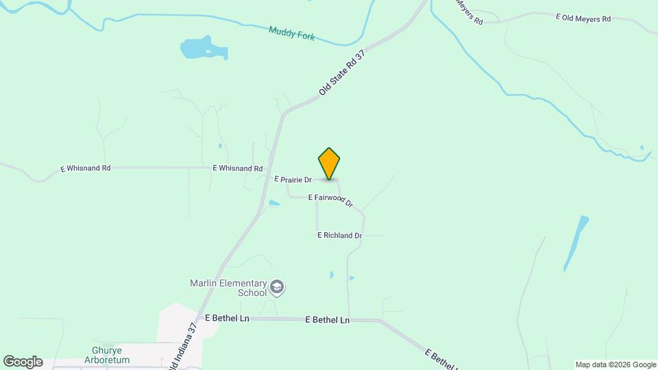 1310 E Prairie Dr Map and Location Details