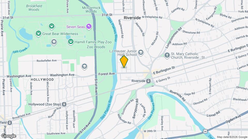 58 Lincoln Ave, Unit Garden Map and Location Details