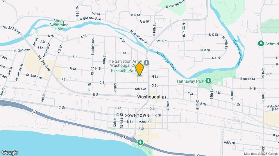 734 15th St Map and Location Details