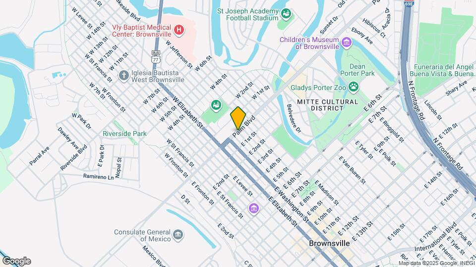 8 E Adams St Map and Location Details