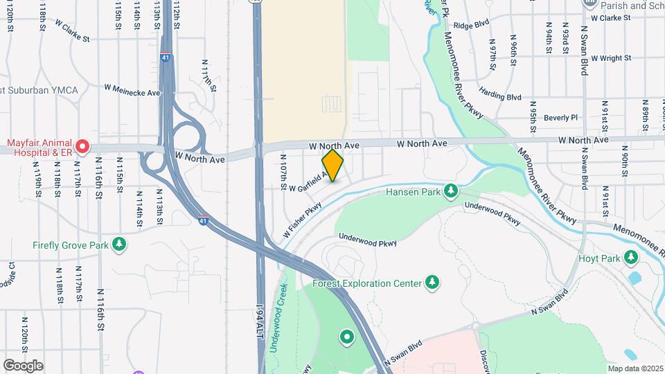 10436 W Fisher Pkwy Map and Location Details