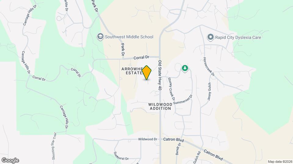 4889 Vista Hills Dr Map and Location Details