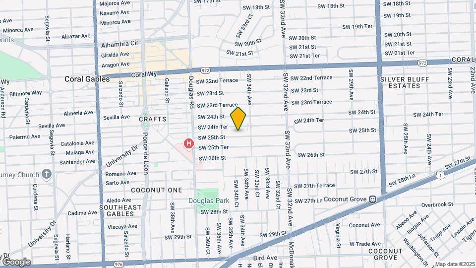 3461 SW 25th St Map and Location Details