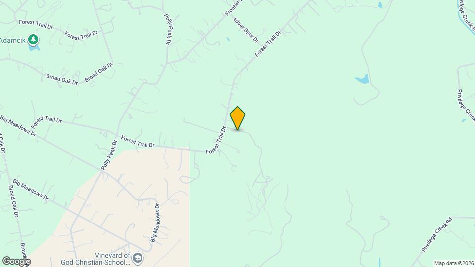 3795 Forest Trail Dr Map and Location Details