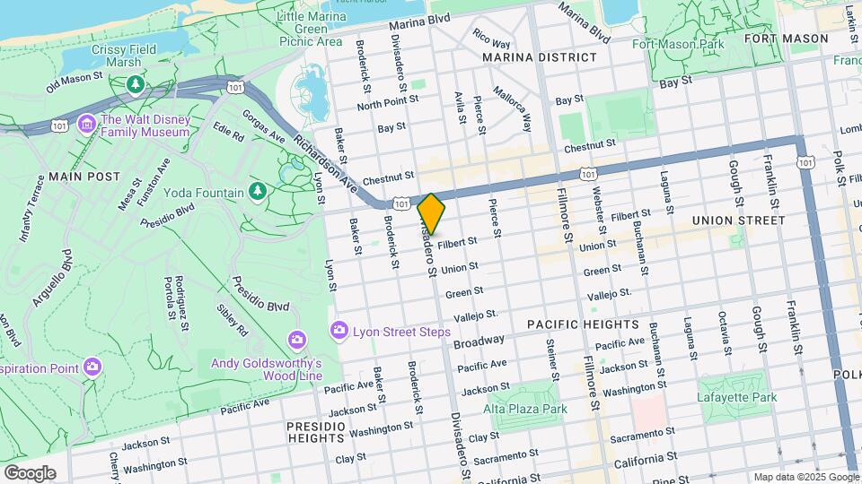2598 Filbert St Mapa y Detalles de la Ubicación