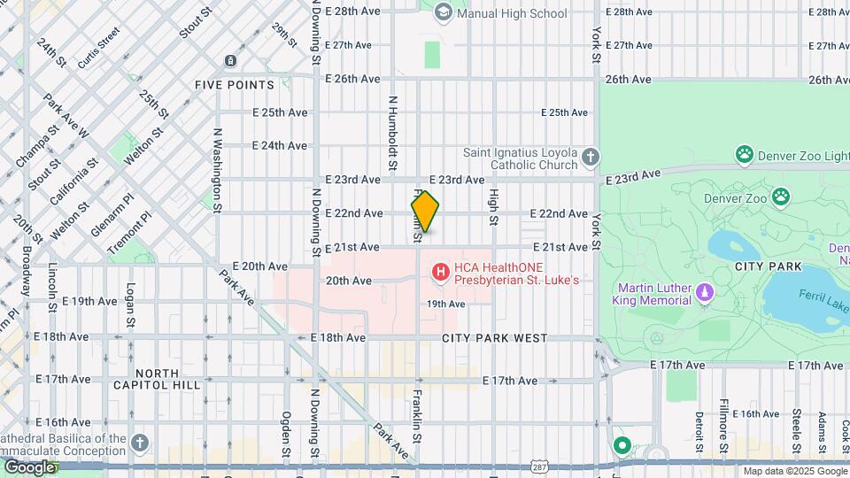 2100 Franklin St Map and Location Details