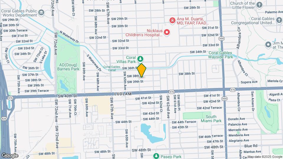 6381 SW 39th St Map and Location Details