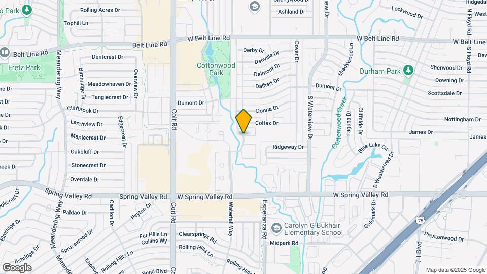 821 Dublin Dr Map and Location Details