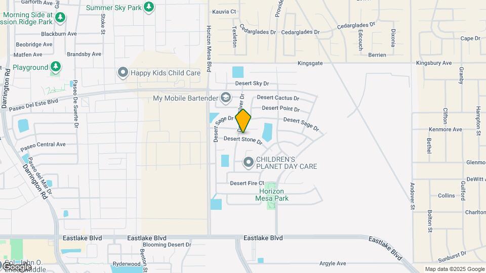 14237 Desert Stone Dr Map and Location Details