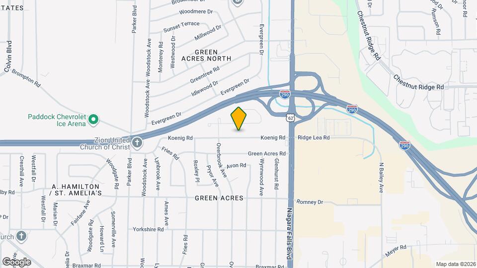 200 Koenig Rd Map and Location Details