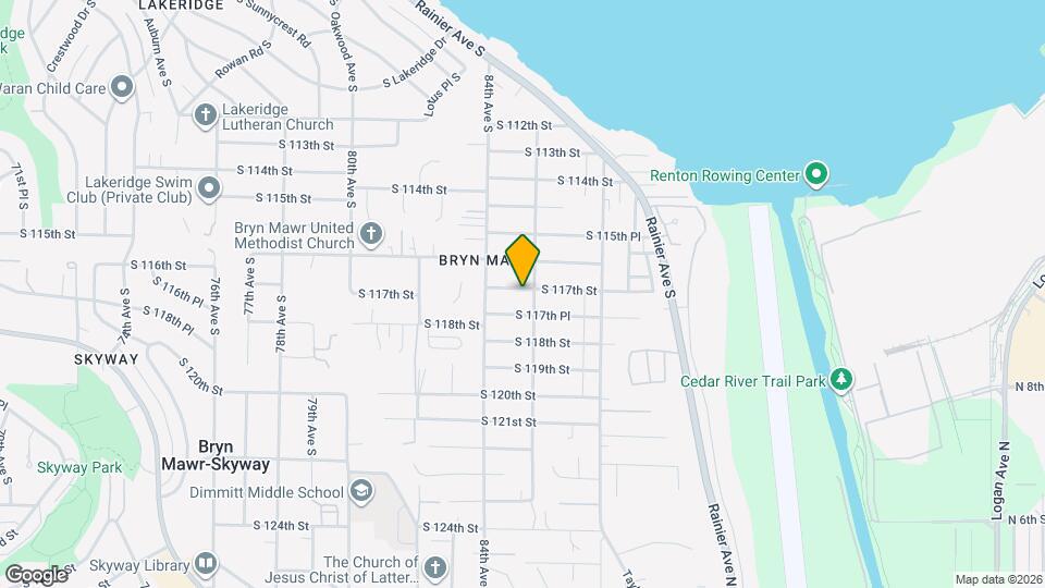 8431 S 117th St Map and Location Details