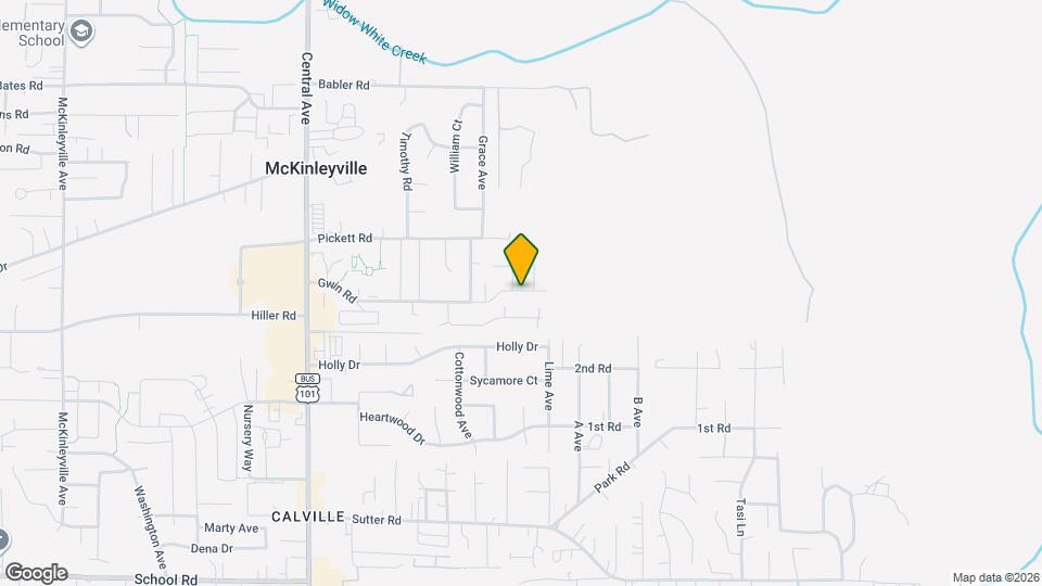 1992 Gwin Rd Map and Location Details