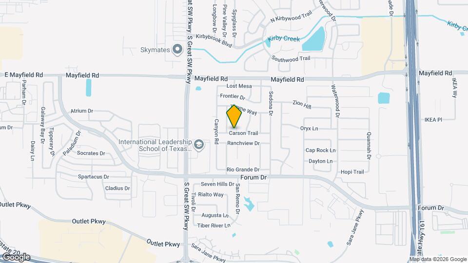 3431 Jasper Dr Map and Location Details